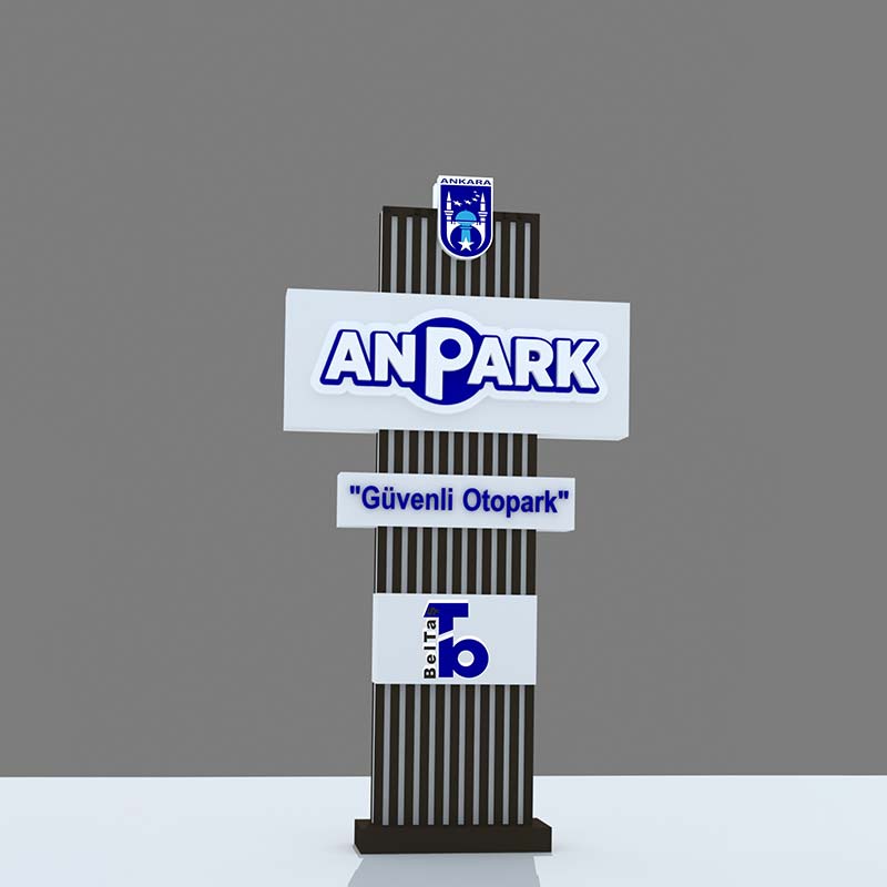 Anpark Totem Modelleme