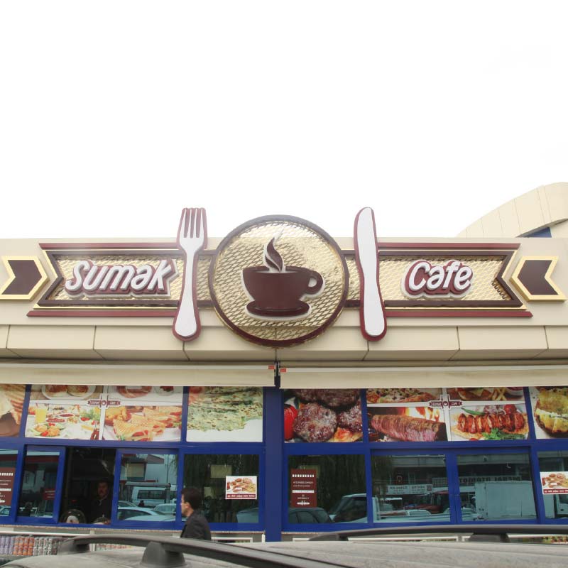 Sumak Cafe Tabela Yapımı