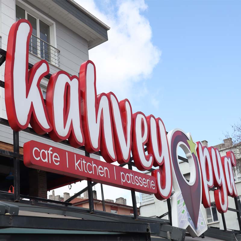 Kahveyopya Tabela İmalatı