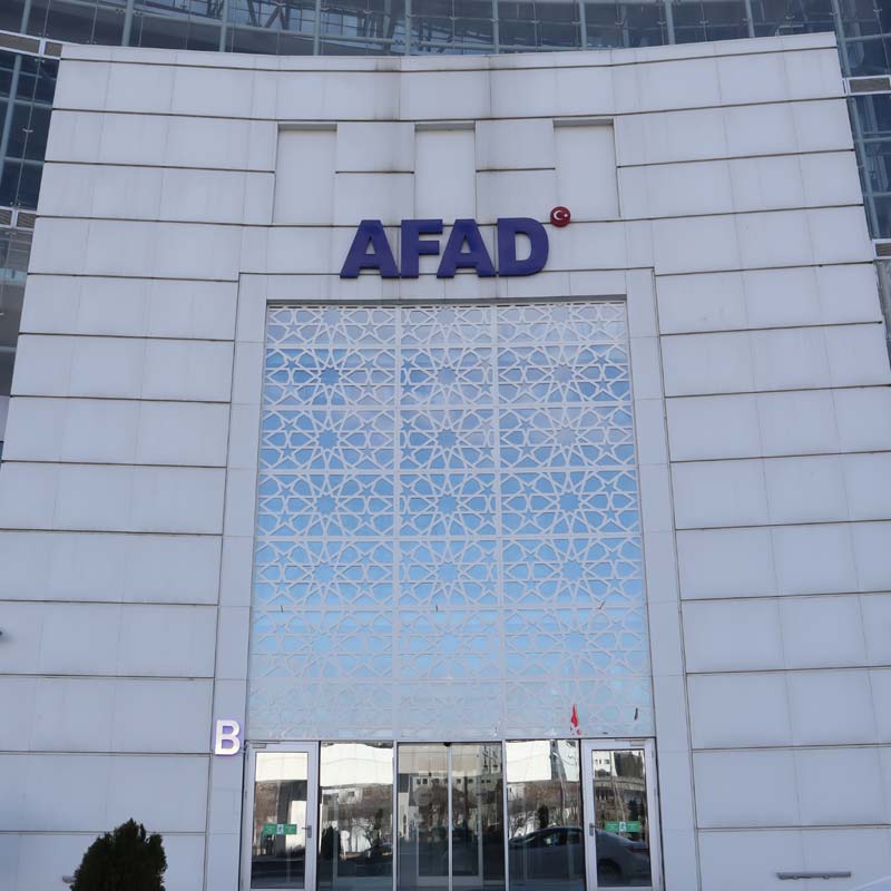 AFAD Tabela İmalatı